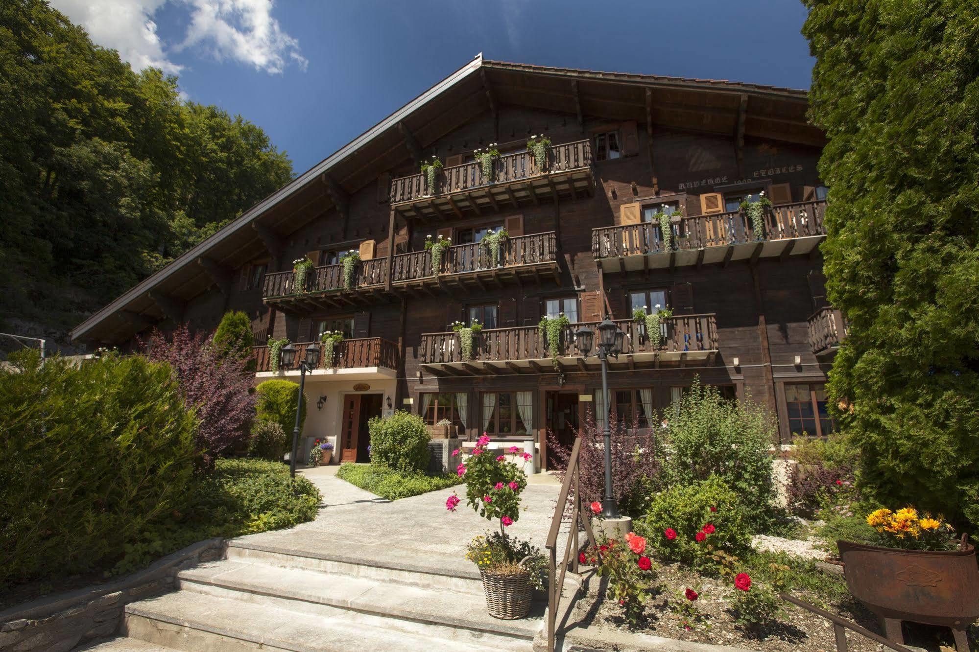 Hotel Aux Mille Etoiles Salvan المظهر الخارجي الصورة